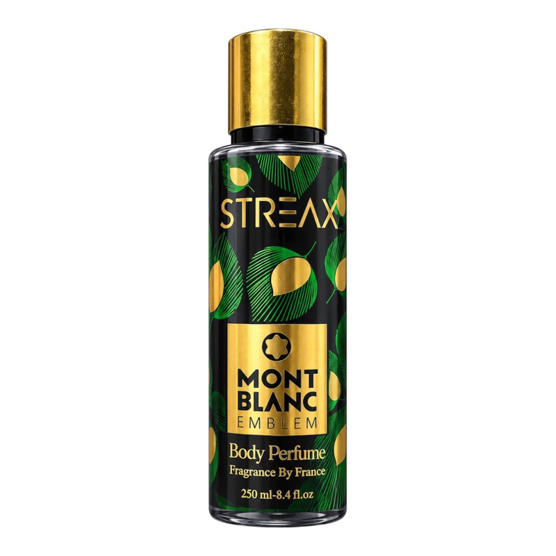 بادی اسپلش استریکس مدل MONT BLANC EMBLEM حجم 250 میلی‌لیتر
